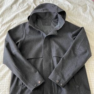 Lululemon Hooded Wool Rain Jacket